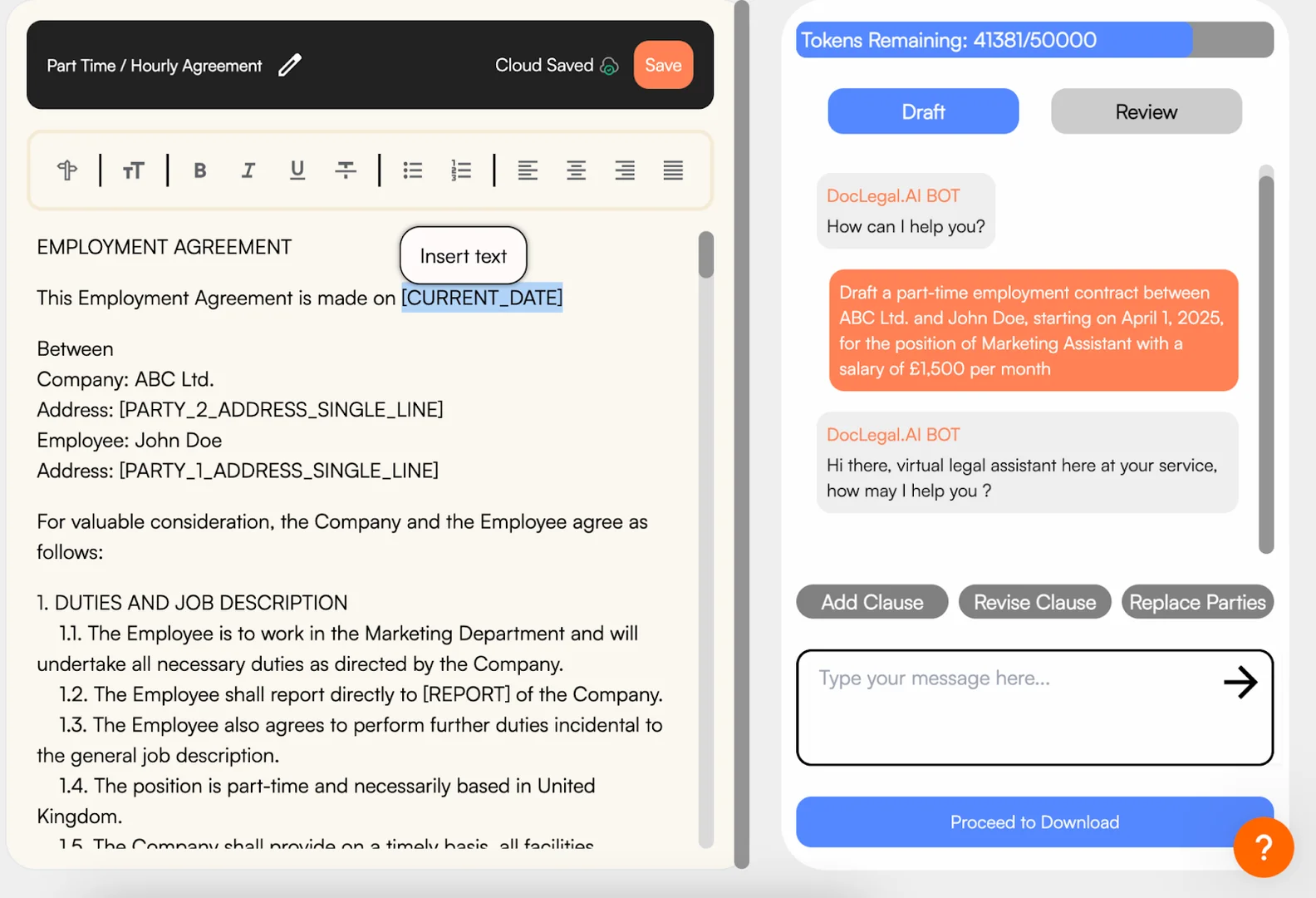 Document Review