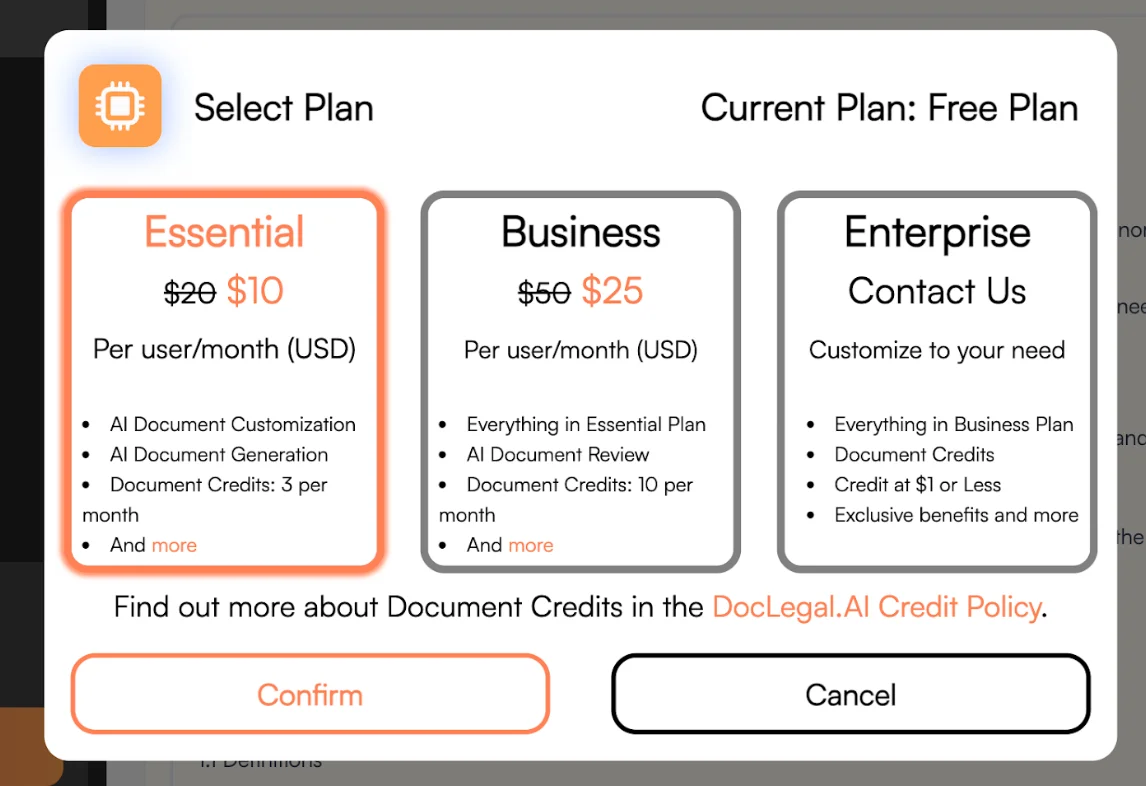 Plan Information