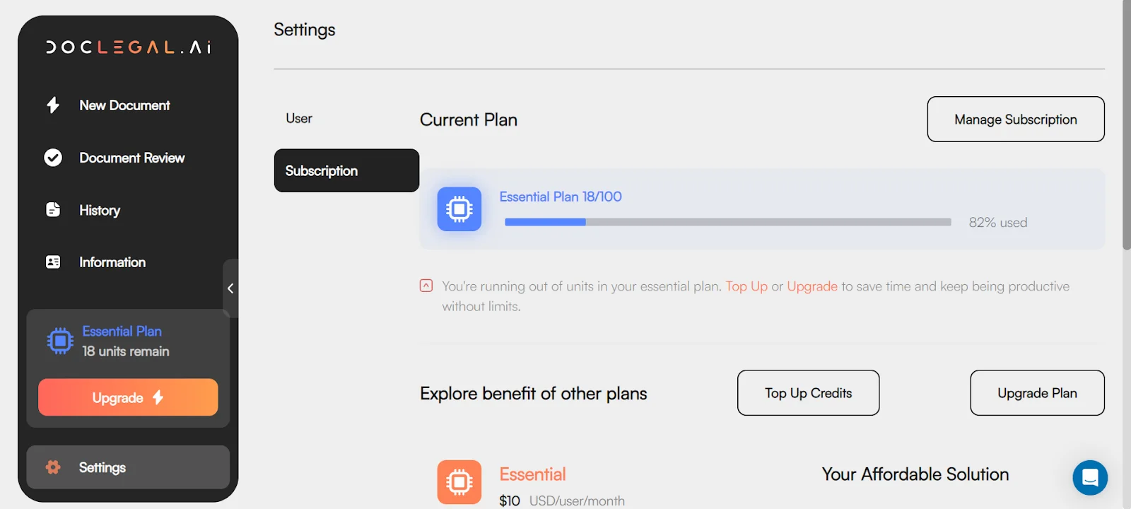 Plan Details